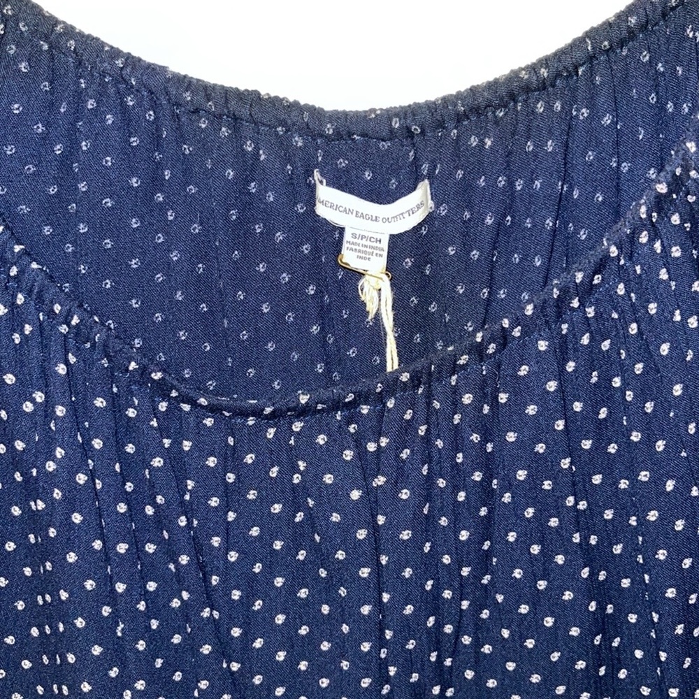 Navy blue size small American Eagle shirt